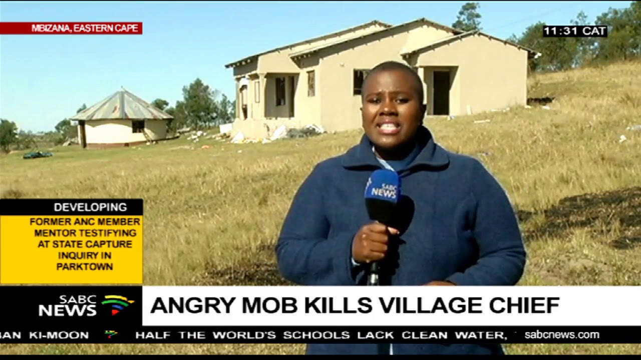 Angry mob kills village chief Thulani Mjanyelwa