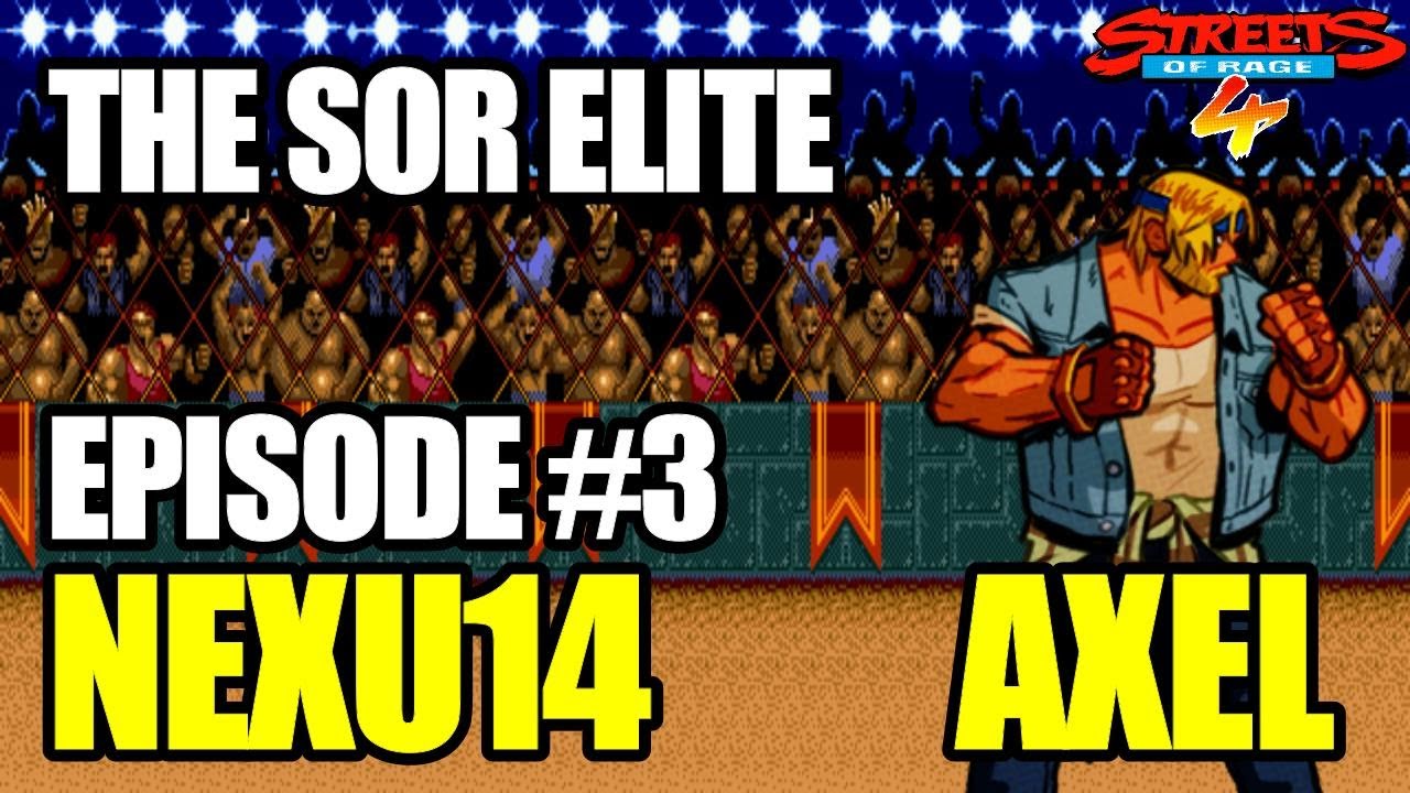Streets of Rage 4 Elite E3 - Madness of Nexu14's Axel