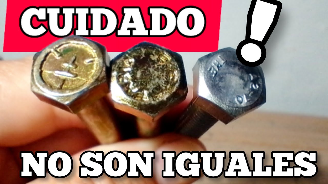 el SECRETO OCULTO de los TORNILLOS ?