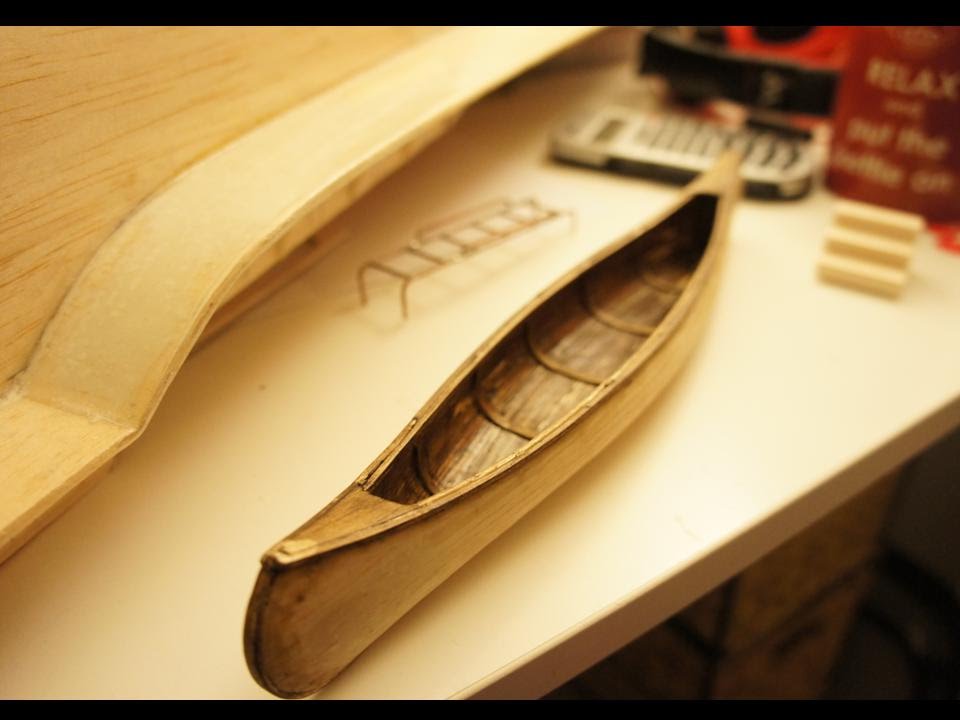 How to Make a Model Canoe