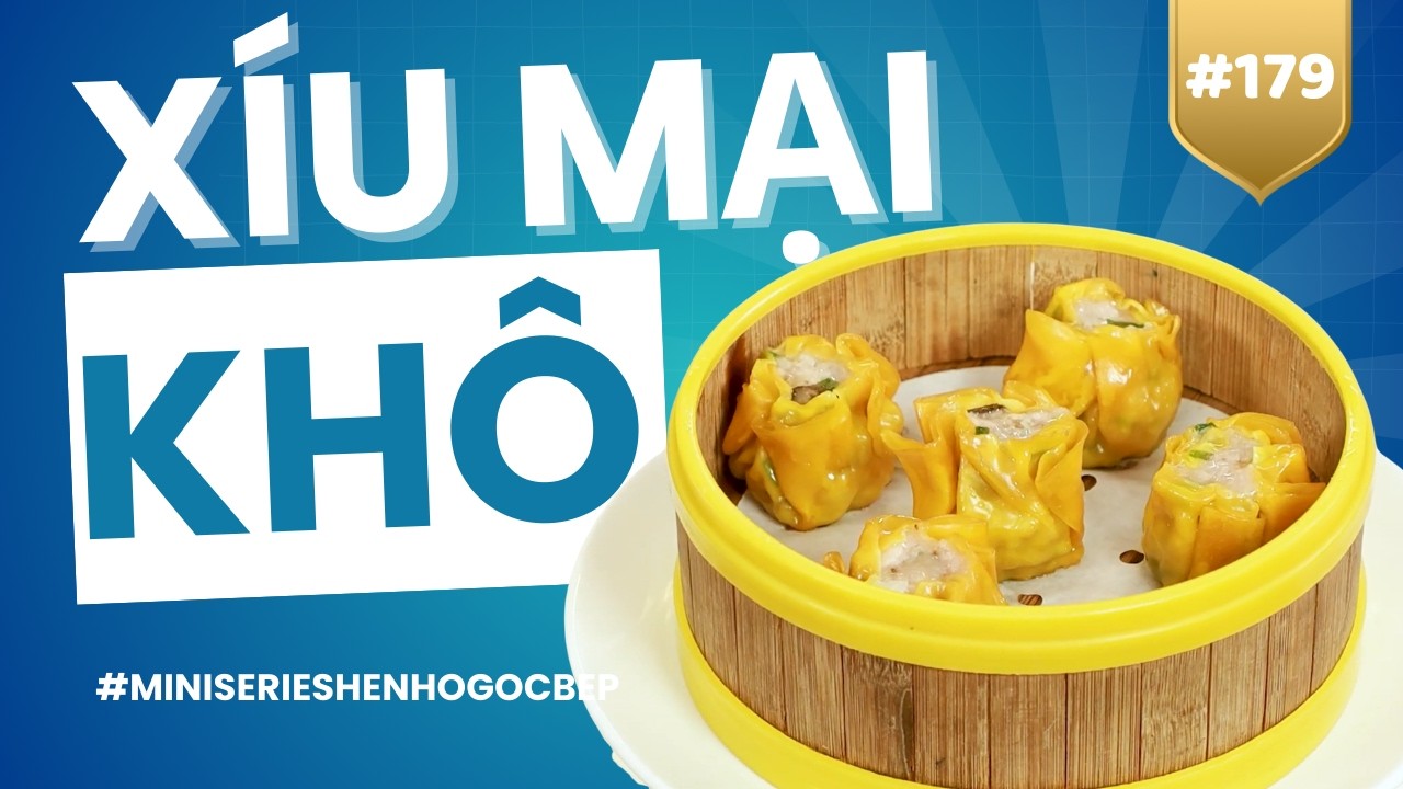 Vào Bếp Làm XÍU MẠI KHÔ - Trong 5 Phút Thành Quả Gắp Liên Tục | [MINI SERIES ẨM THỰC Hẹn Hò Góc Bếp]