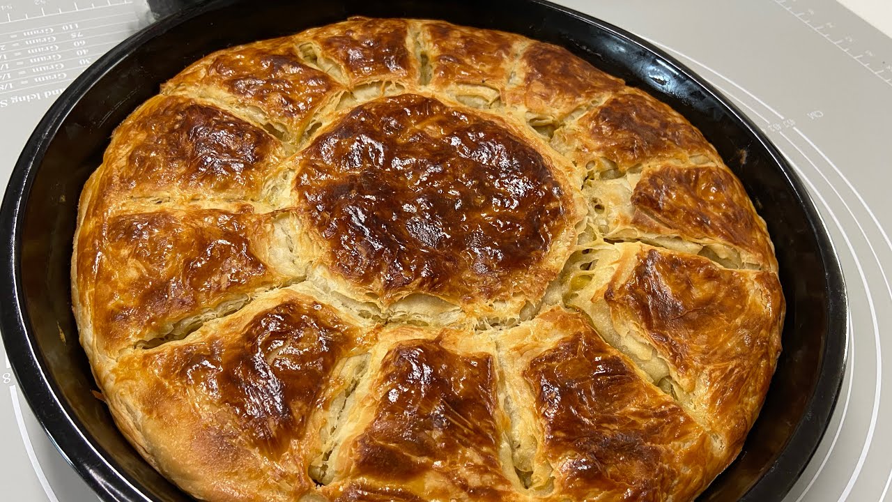 Prasalı börek kat kat 🙌daha önce hiç bu kadar kolay ve lezzetlisini yememiştik🛎🛎🛎