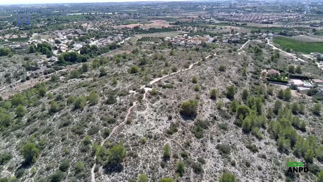 Mirador del Tos Pelat , La Pobla de Vallbona / POTENSIC ATOM 4K 3AXIS