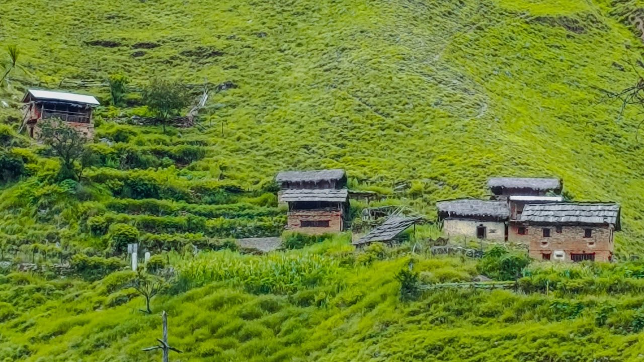 Peaceful Life in Nepali Mountain Villages | Where Silence Speaks | Rural Life Nepal |🇳🇵