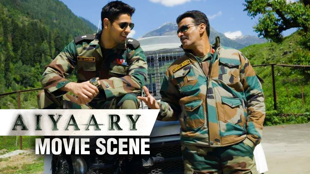 Sidharth Malhotra Overhears Army Chief Being Offered A Bribe | Aiyaary | Movie Scene | Neeraj Pandey