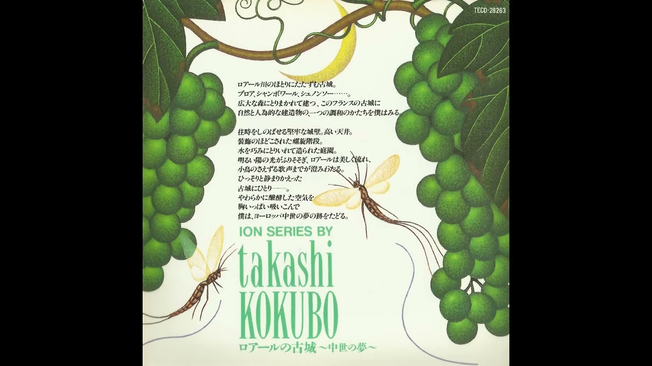 Takashi Kokubo 小久保隆  Loires Castles  Medieval Dreams  ロアールの古城中世の夢 1993