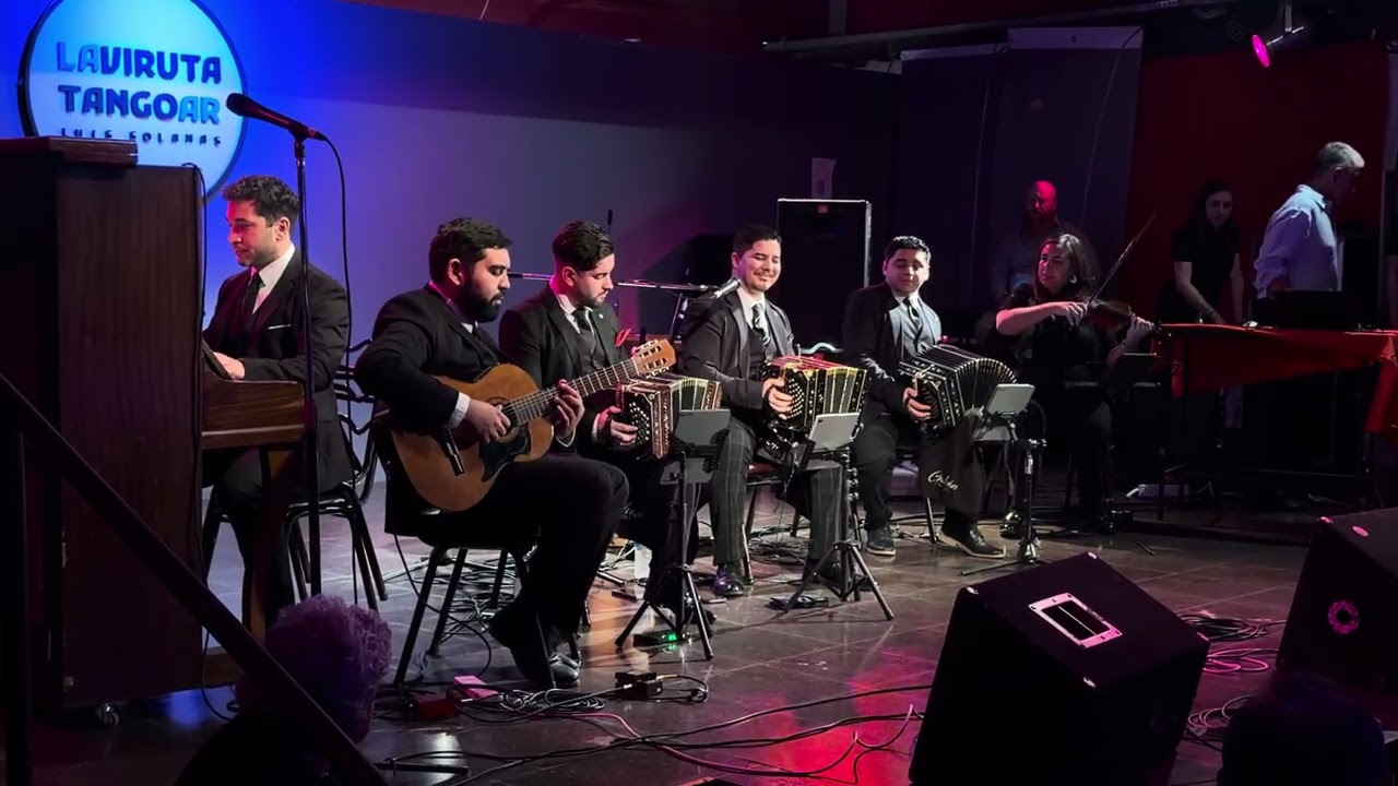 Orquesta Quintento Galván junto a Milagros Amud en La Viruta Tango AR - Buenos Aires #tangoargentino