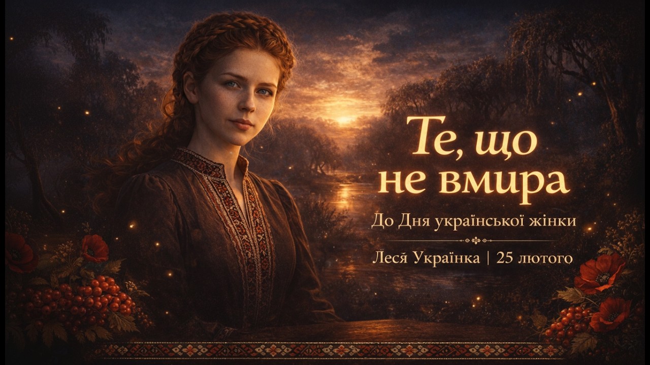 Те, що не вмира | До Дня української жінки (Леся Українка)