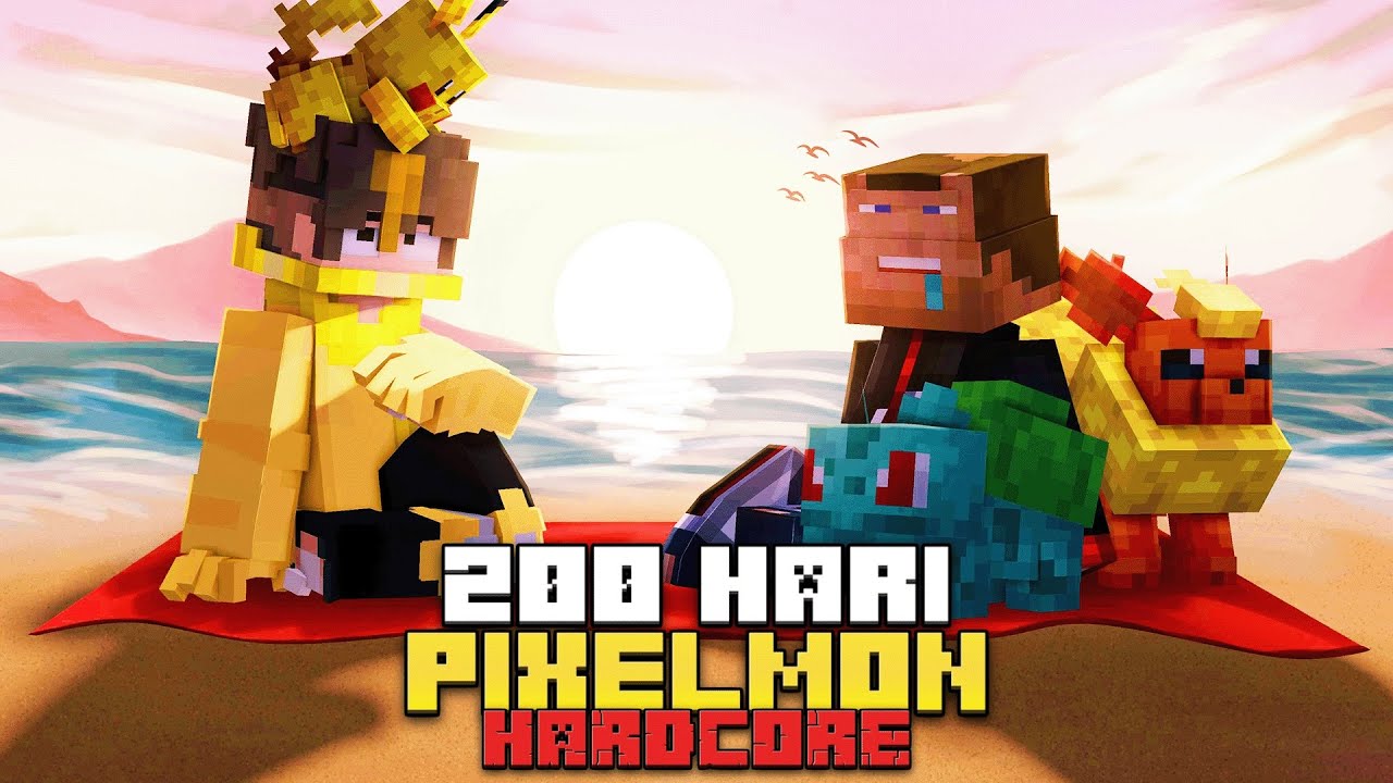 200 Hari di Minecraft Hardcore Pixelmon