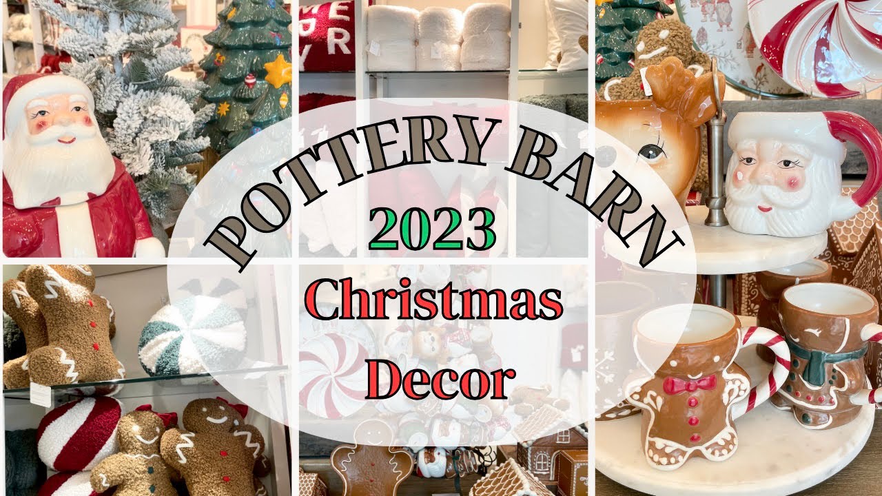 POTTERY BARN CHRISTMAS 2023 | shop with me