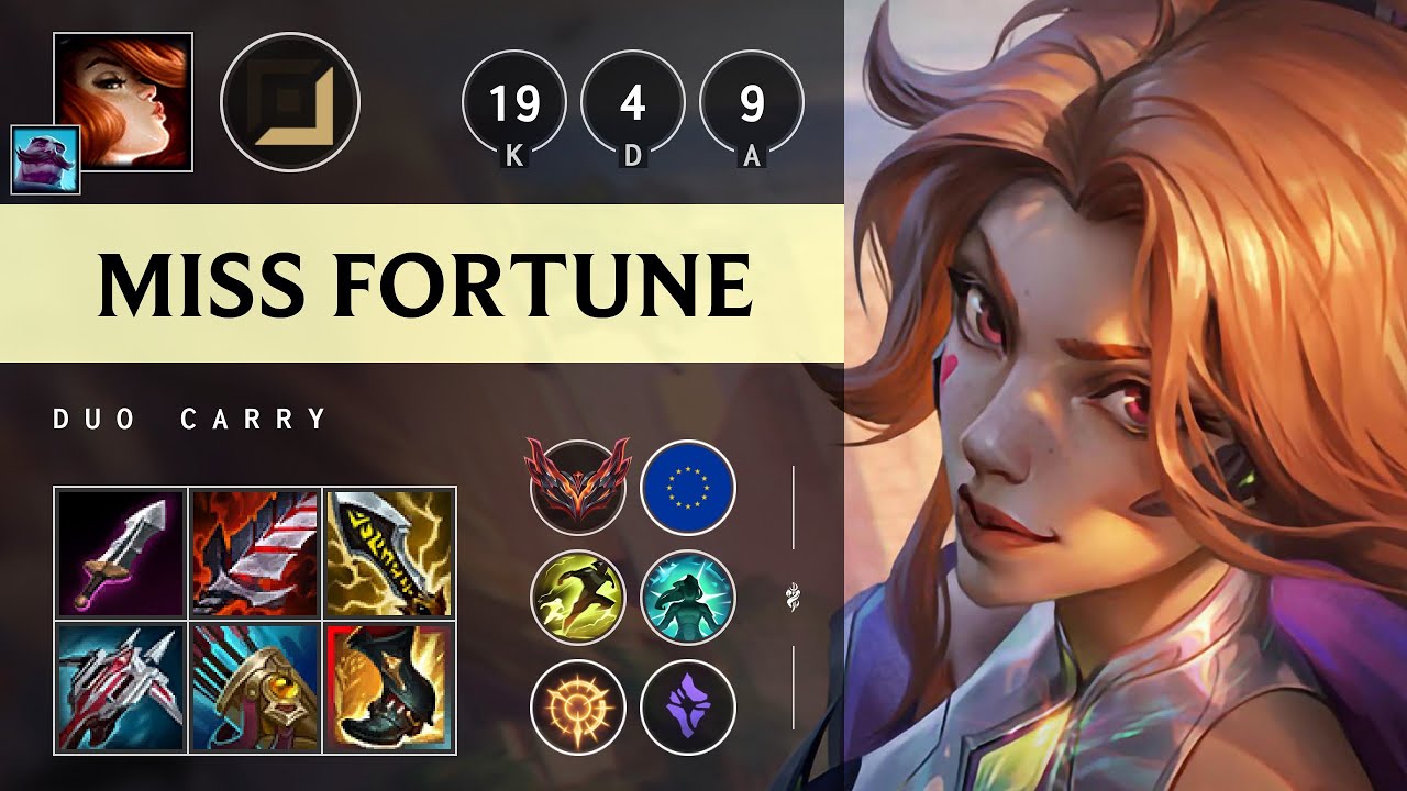 Miss Fortune ADC vs Kalista - EUW Grandmaster Patch 25.16
