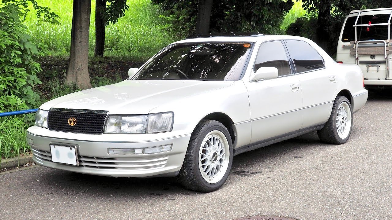Обзор покупки на аукционе в Японии автомобиля Toyota Celsior C-Spec F-Package 1990 года выпуска (...