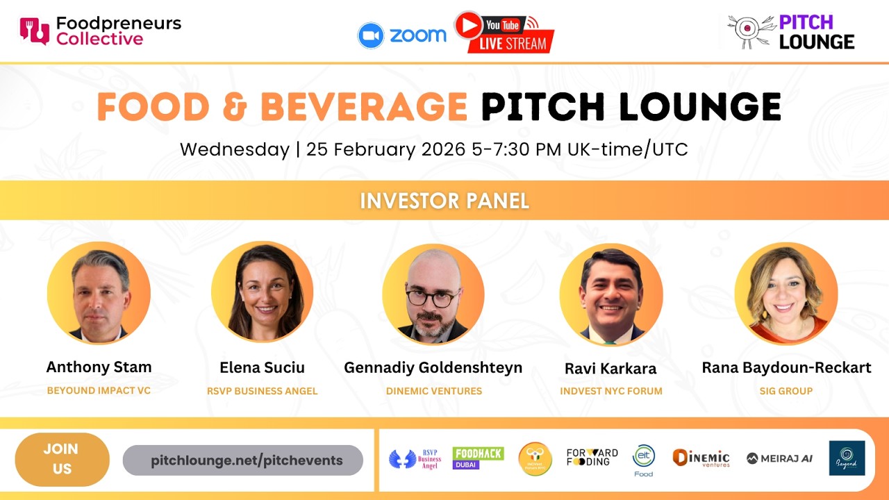 Food & Beverage Pitch Lounge