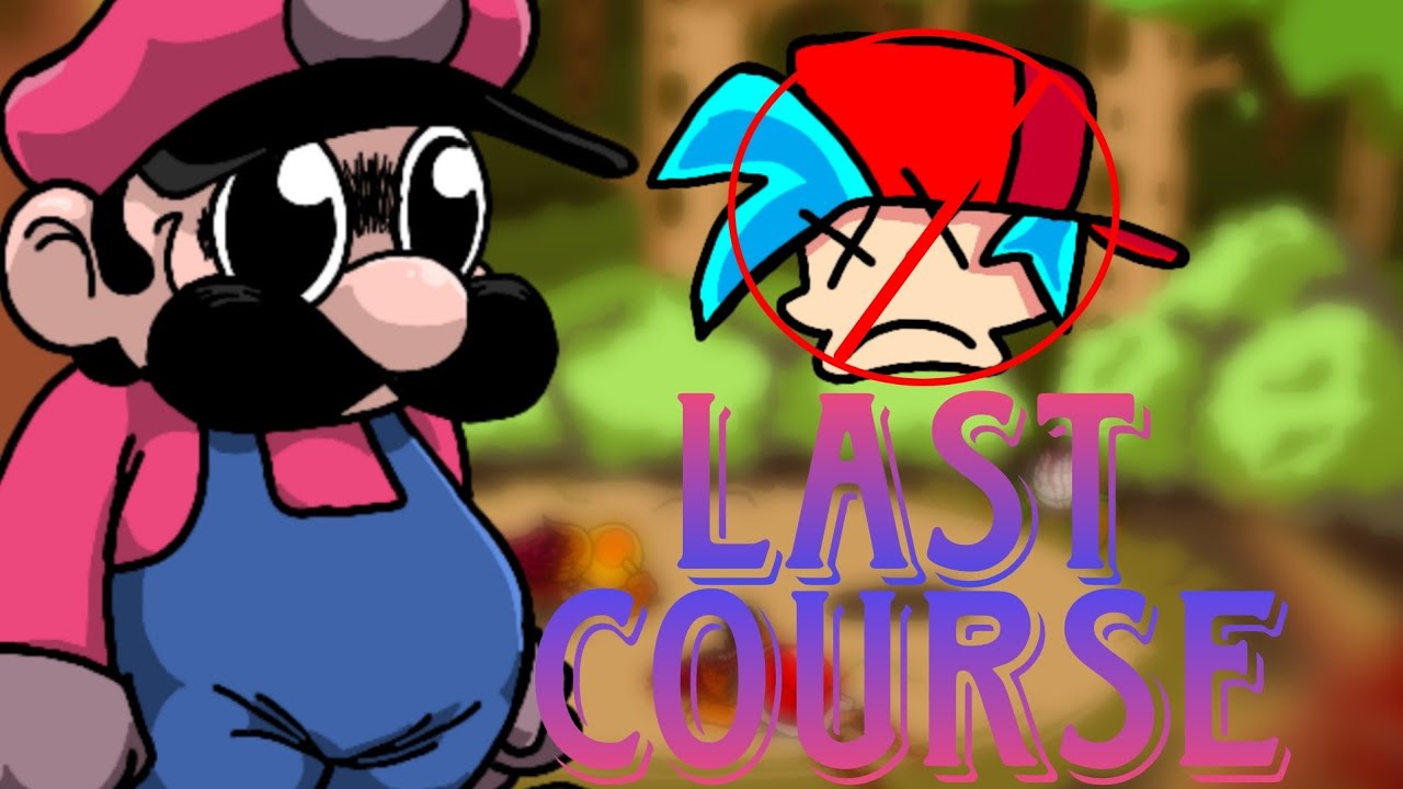 last course but bf doesn't sing it fnf  mario madness