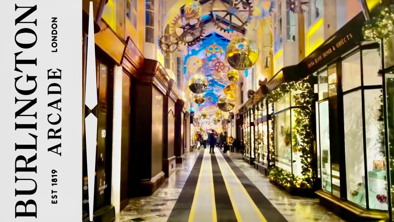 🇬🇧 Burlington Arcade | The definition of English classism 🎩