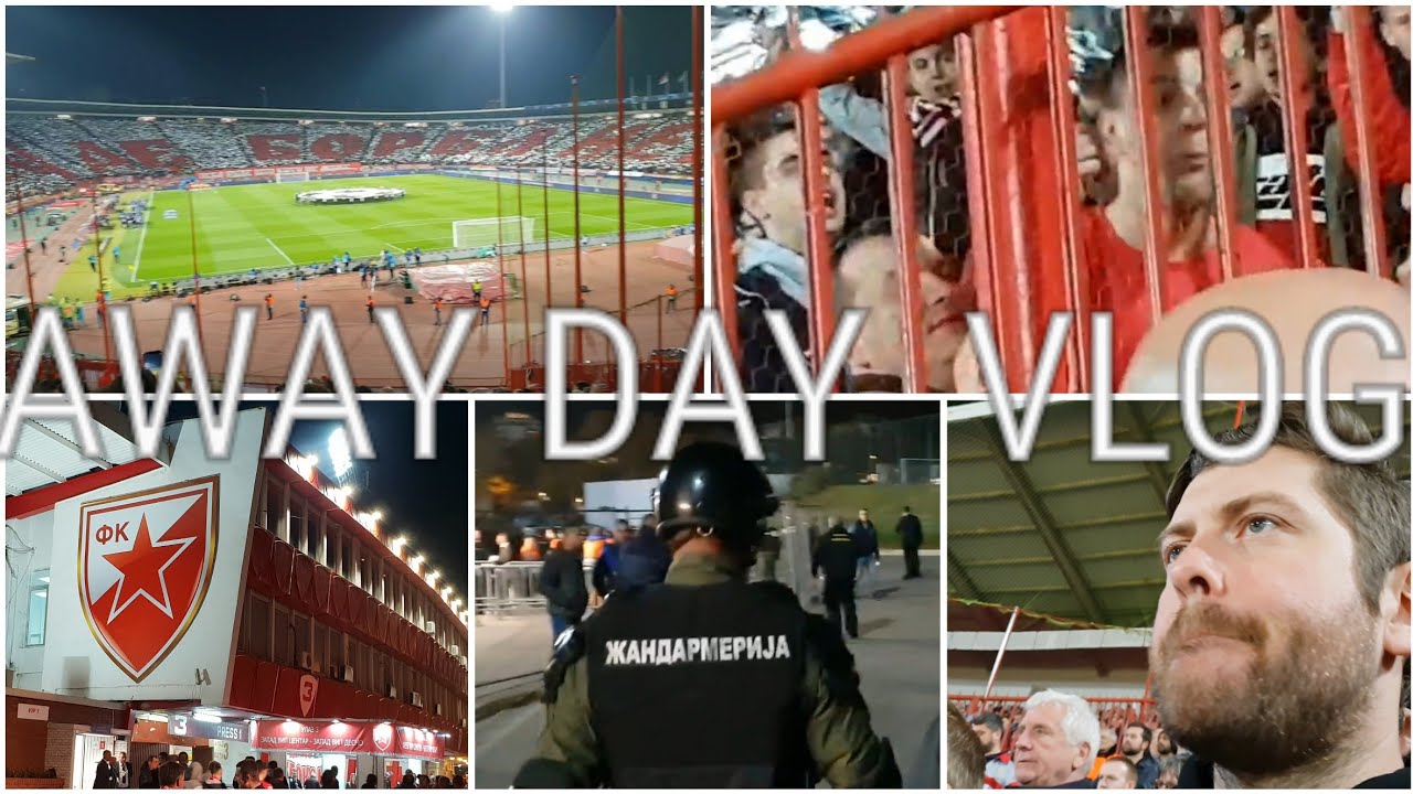 Spitting, Tifo and An Armed Guard! RED STAR BELGRADE V LIVERPOOL | AWAY DAY VLOG