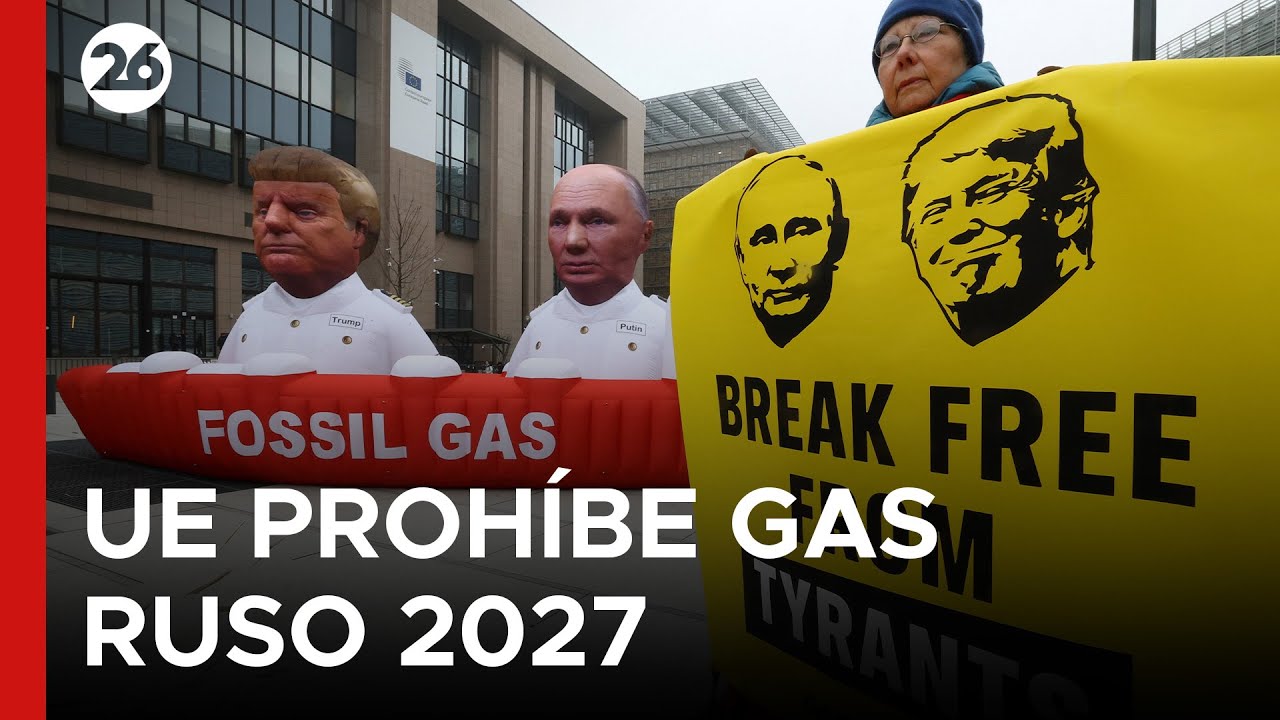 🇪🇺 NO MÁS GAS RUSO PARA LOS PAÍSES DE EUROPA | El plan de Bruselas fija el fin del suministro