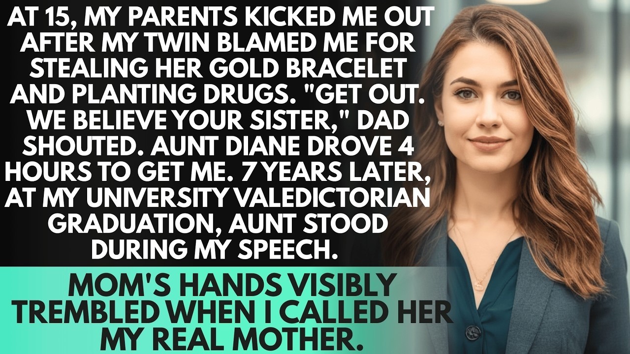 At 15, My Twin Framed Me For Stealing Her Jewelry - Mom's Hands Trembled When Aunt Stood At My...