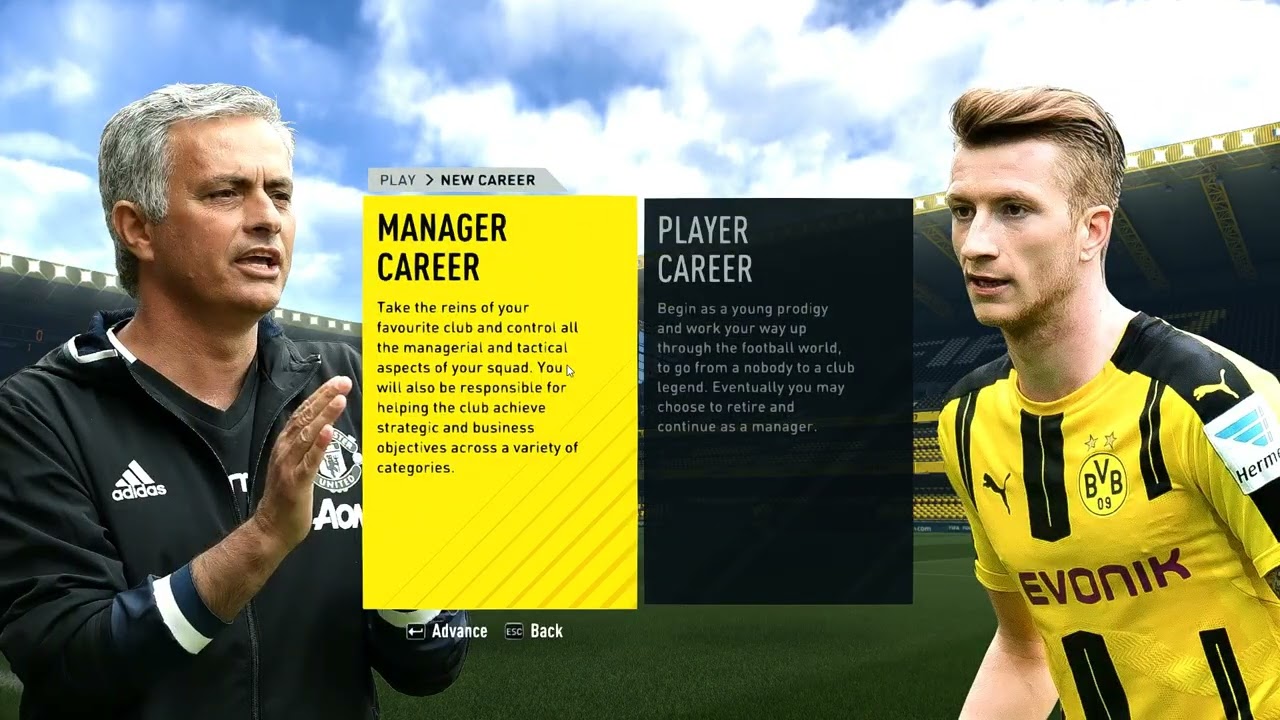 FIFA 17 updated to 2026 - career mode test