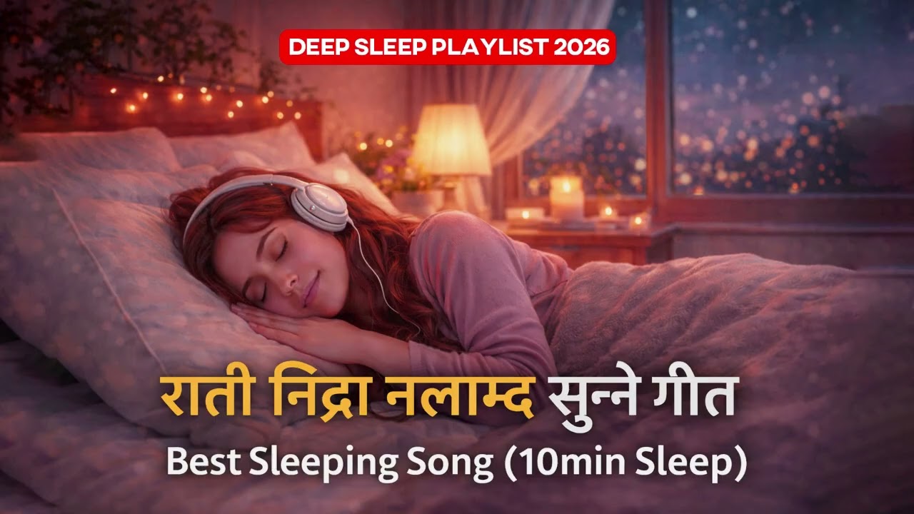 १० मिनेटमै गहिरो निद्रा लाग्ने शान्त गीतहरू| सुत्ने बेलामा सुन्ने | Deep Sleep Soft Music