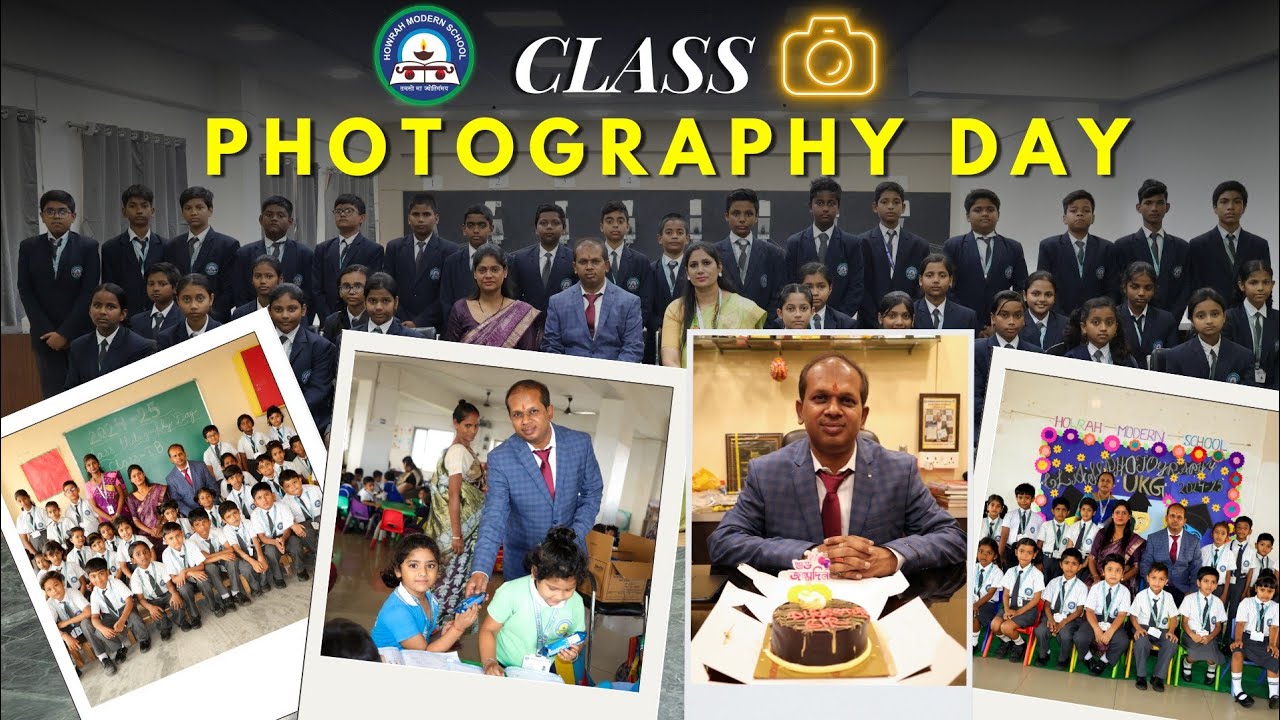 Howrah Modern School | Class Photography Day 📸 2025