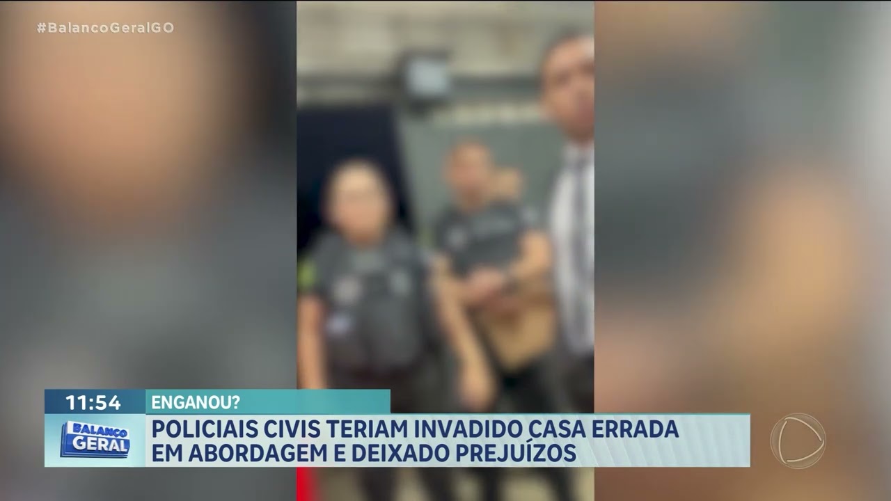 ENGANOU: POLICIAIS CIVIS TERIAM INVADIDO CASA ERRADA EM ABORDAGEM E DEIXADO PREJUÍZOS