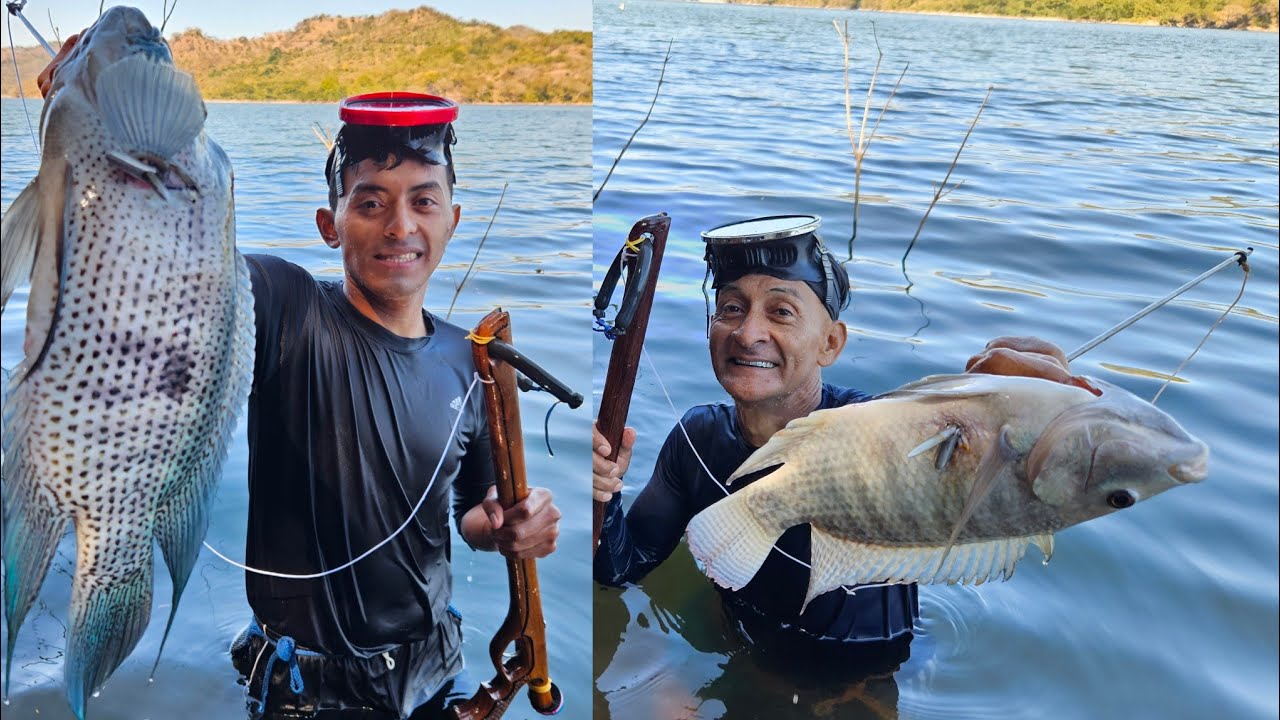Jeovany pesca guapote Gigante don jose quedo sorprendido