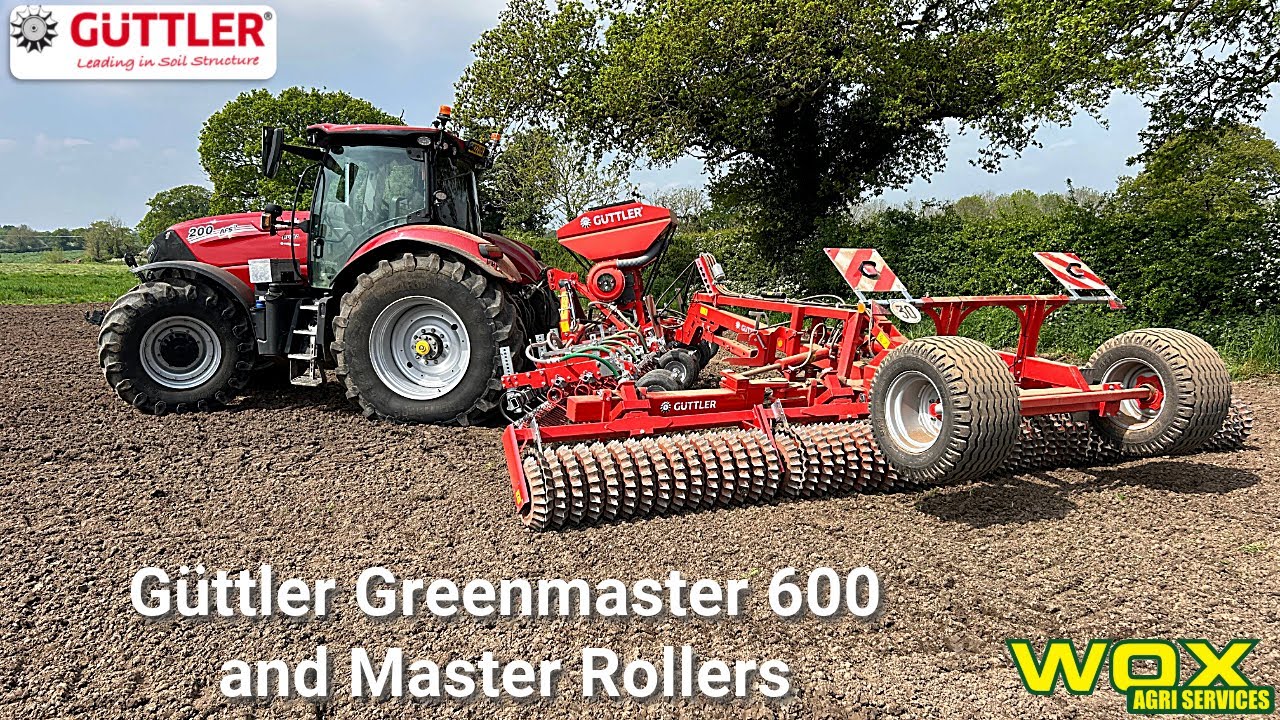 Güttler Greenmaster 600 and Master Rollers | Wox Agri Services