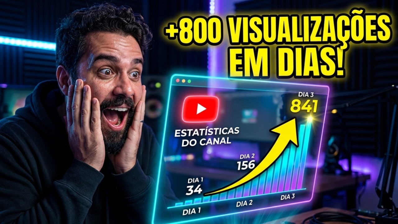 Canal SEM Views? Fiz Isso e Ganhei +800 Inscritos!