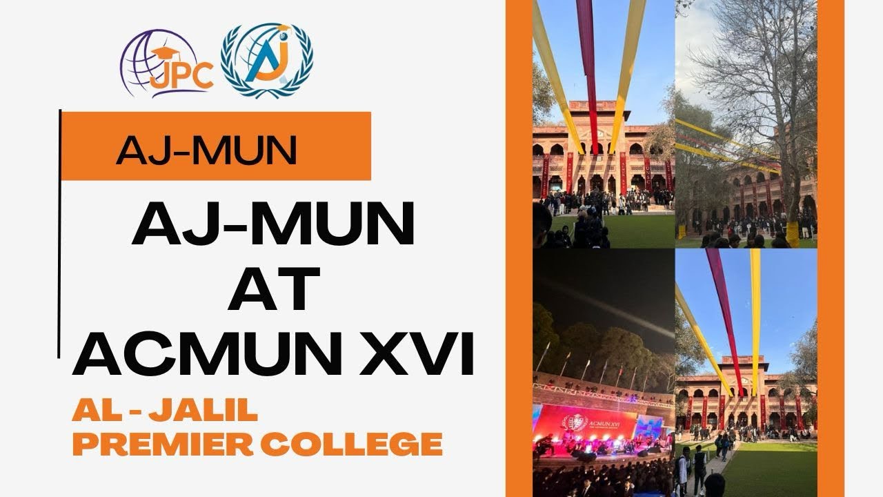 Delegation of Young Leaders of AJ-MUN- Al-Jalil Model of United Nations participated in the 16th 
