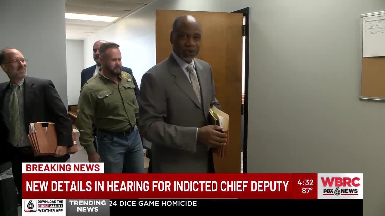 New details in hearing for indicted chief deputy in Walker County