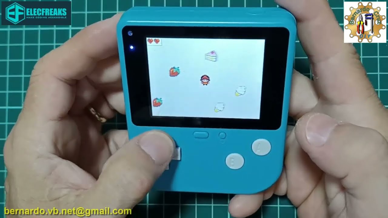 Consola ELECFREAKS Retro Arcade for Education. Programable con Makecode