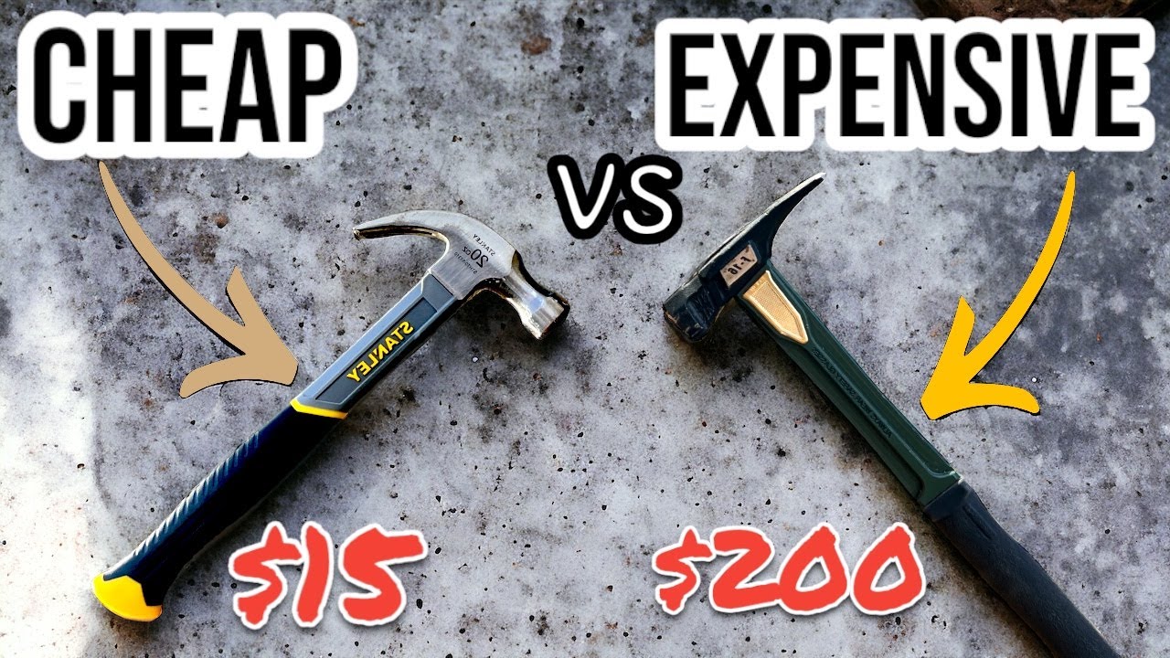 Покупая молоток? Обдумайте это в первую очередь! ДЕШЁВЫЙ VS ДОРОГОЙ!