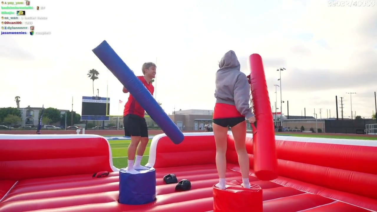 Джейсон и Сакура наслаждаются битвой друг с другом