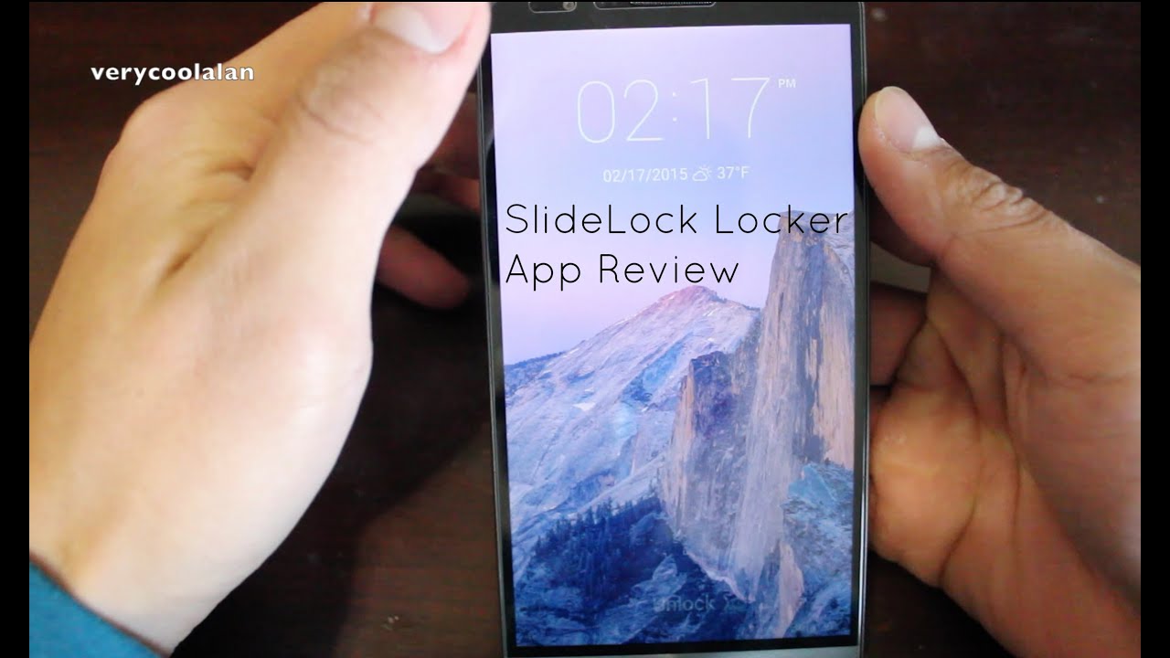 The Best Android Lock Screen! SlideLock Locker App Review!