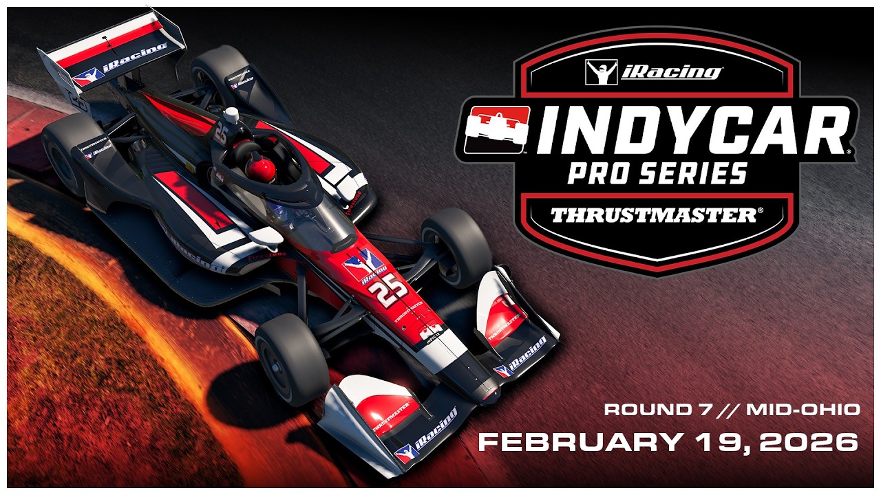 INDYCAR Thrustmaster iRacing Pro Series | Round 7 | Mid-Ohio Sports Car Course