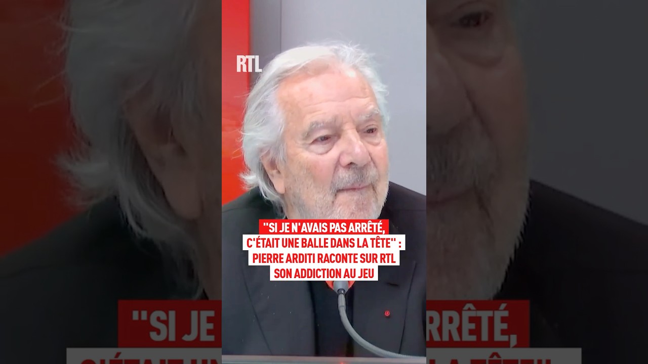 Pierre Arditi recounts how his gambling addiction almost cost him