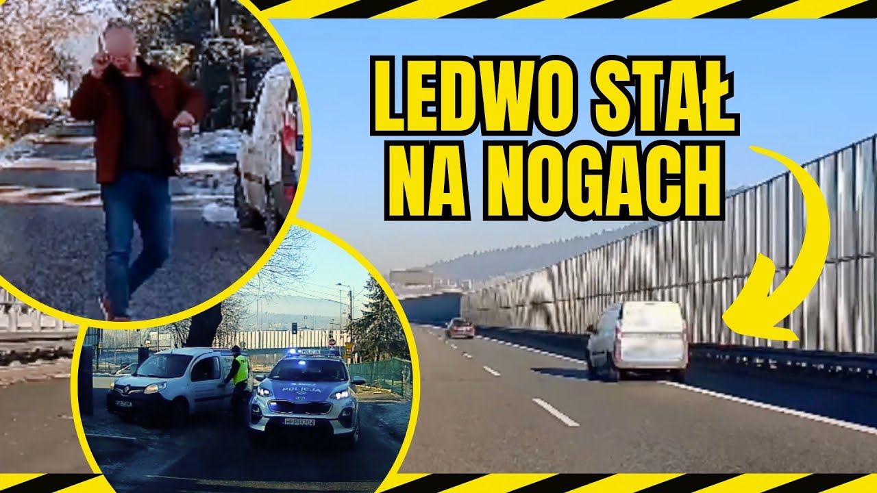 Narąbany kierowca jechał całą szerokością S1. Czujne siostry mu nie odpuściły!
