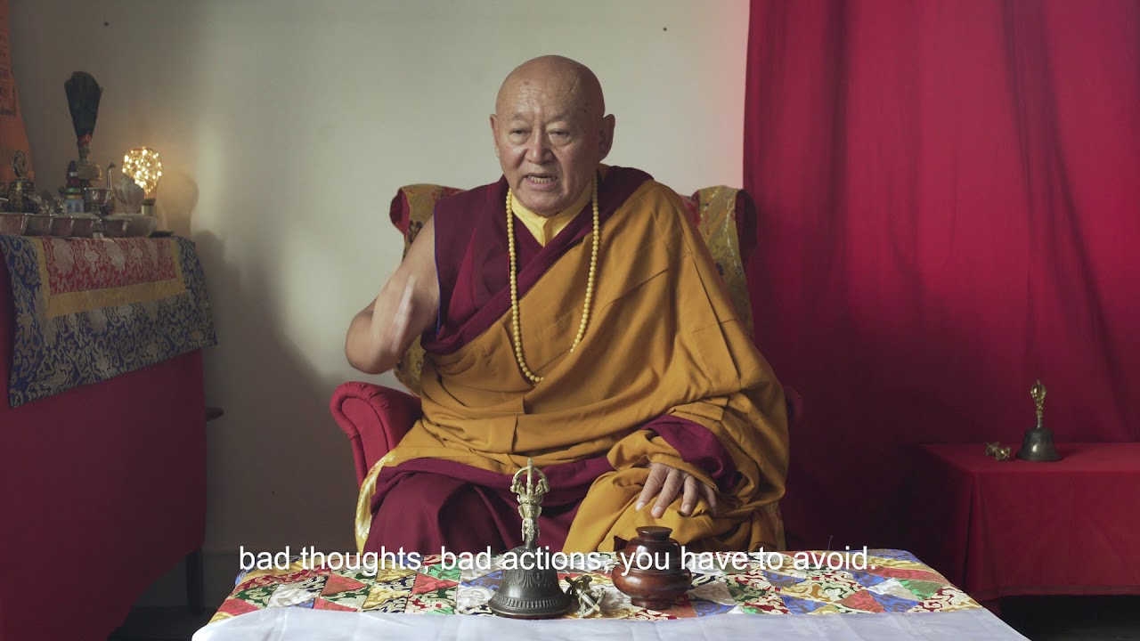 Interview with His Holiness Drikung Kyabgön Chetsang - Mila Center France - 02/11/19