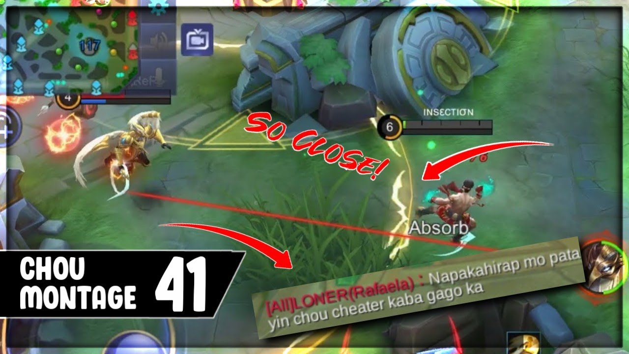 Chou Montage iNSECTiON - 41 || OutPlayed & immune Plays🔥