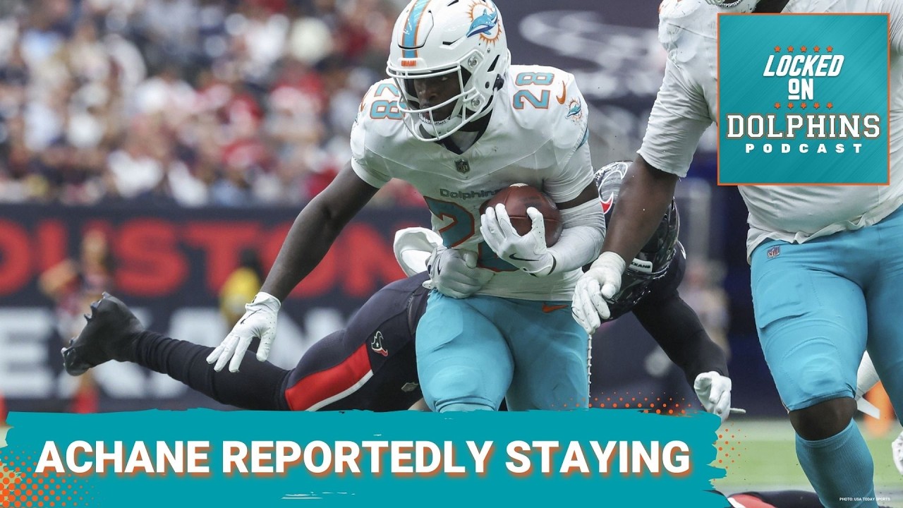 Miami Dolphins REPORTEDLY Telling Teams That RB Devon Achane Is Staying Put
