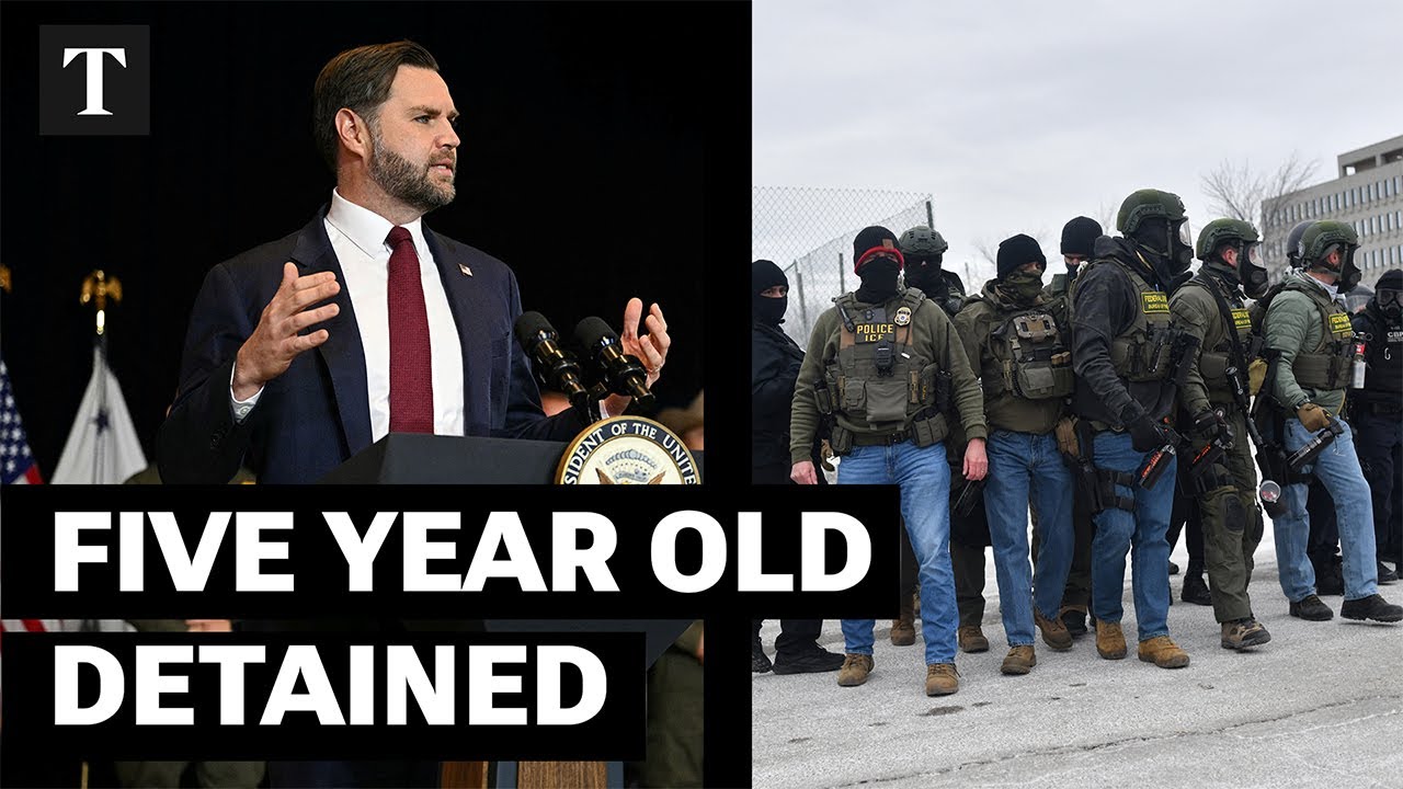 ICE Officers Have Taken A Five Year Old Off The streets And Into A Detention Centre