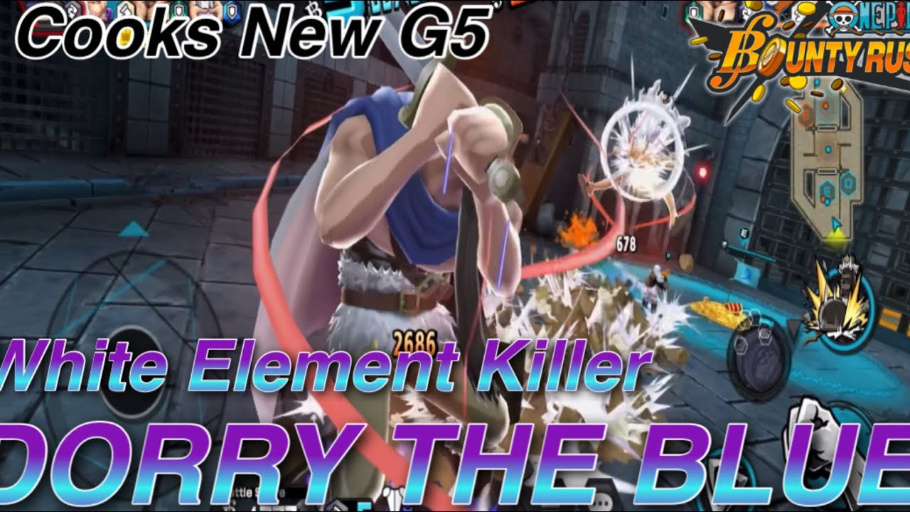 DARK ELEMENT ATTACKER DORRY Steady Cooking!! In One piece Bounty Rush | Opbr 