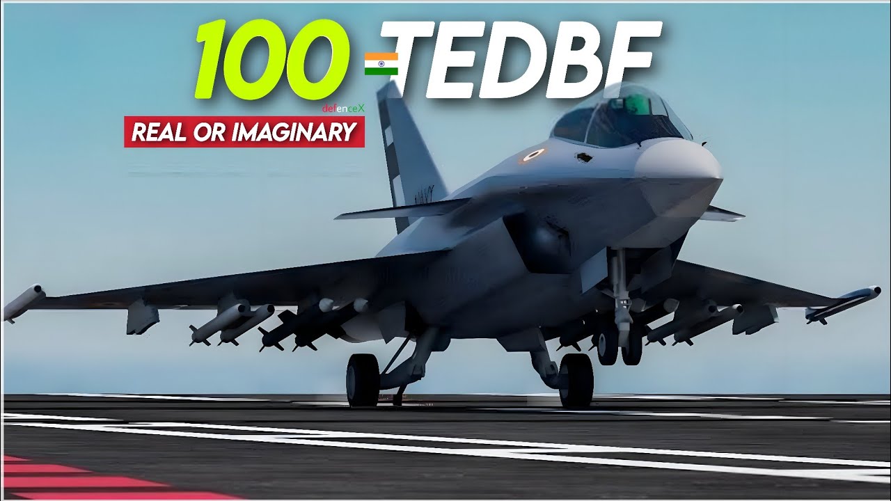 100 TEDBF for two aircraft carrier by 2040 | making sense ?