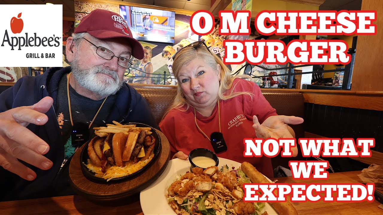 Чизбургер OM от Applebee’s 🍔 Не совсем то, чего мы ожидали… Честный отзыв