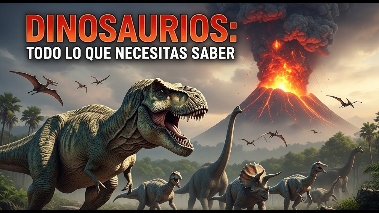 La Historia de los Dinosaurios en Minutos: Lo que NUNCA Te Contaron