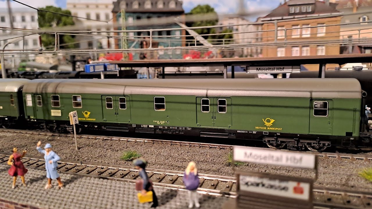 Postwagen Postmrz der Deutschen Bundespost (Märklin 4157)