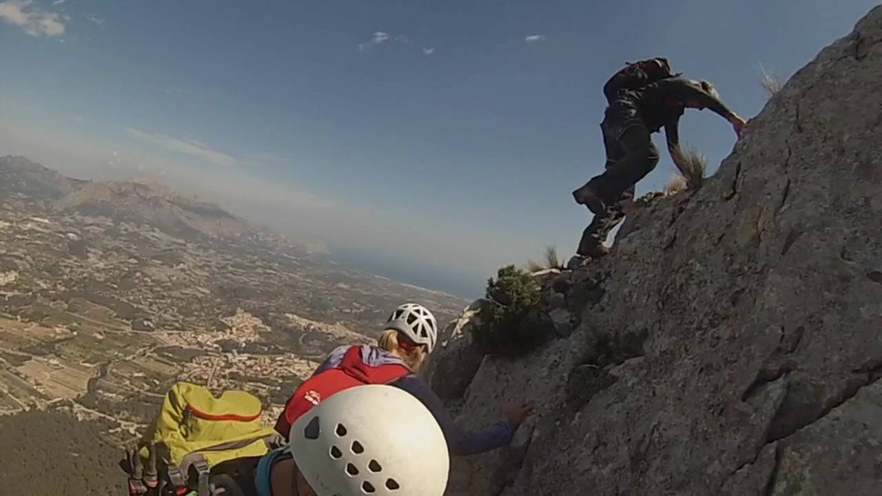 El Ponoch Via Ferrata - Polop, Spain