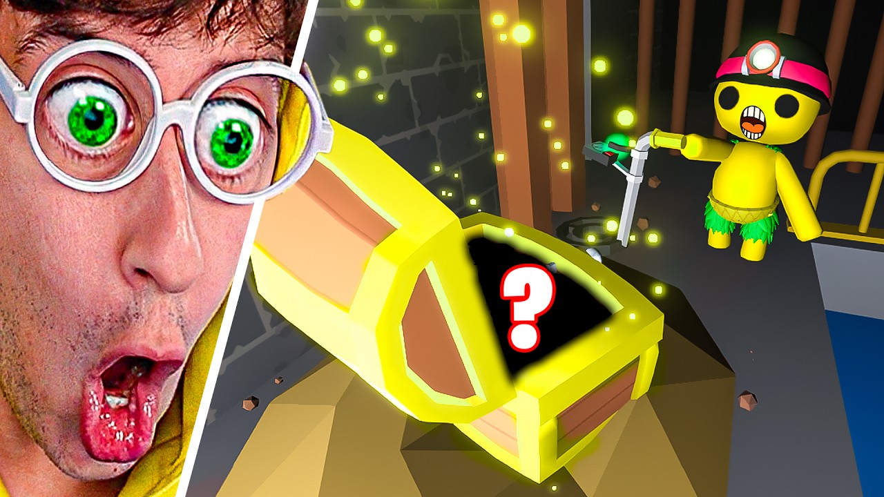 GRAN TESORO PERDIDO 🤑💎!! (mapa secreto 🔥) - Wobbly Life #295