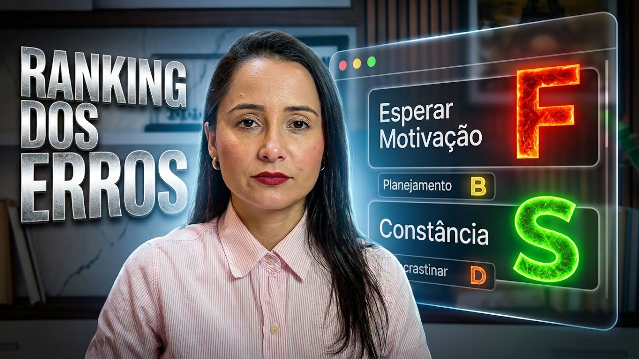 5 MOTIVOS PSICOLÓGICOS que fazem você TRAVAR mesmo estudando todos os dias